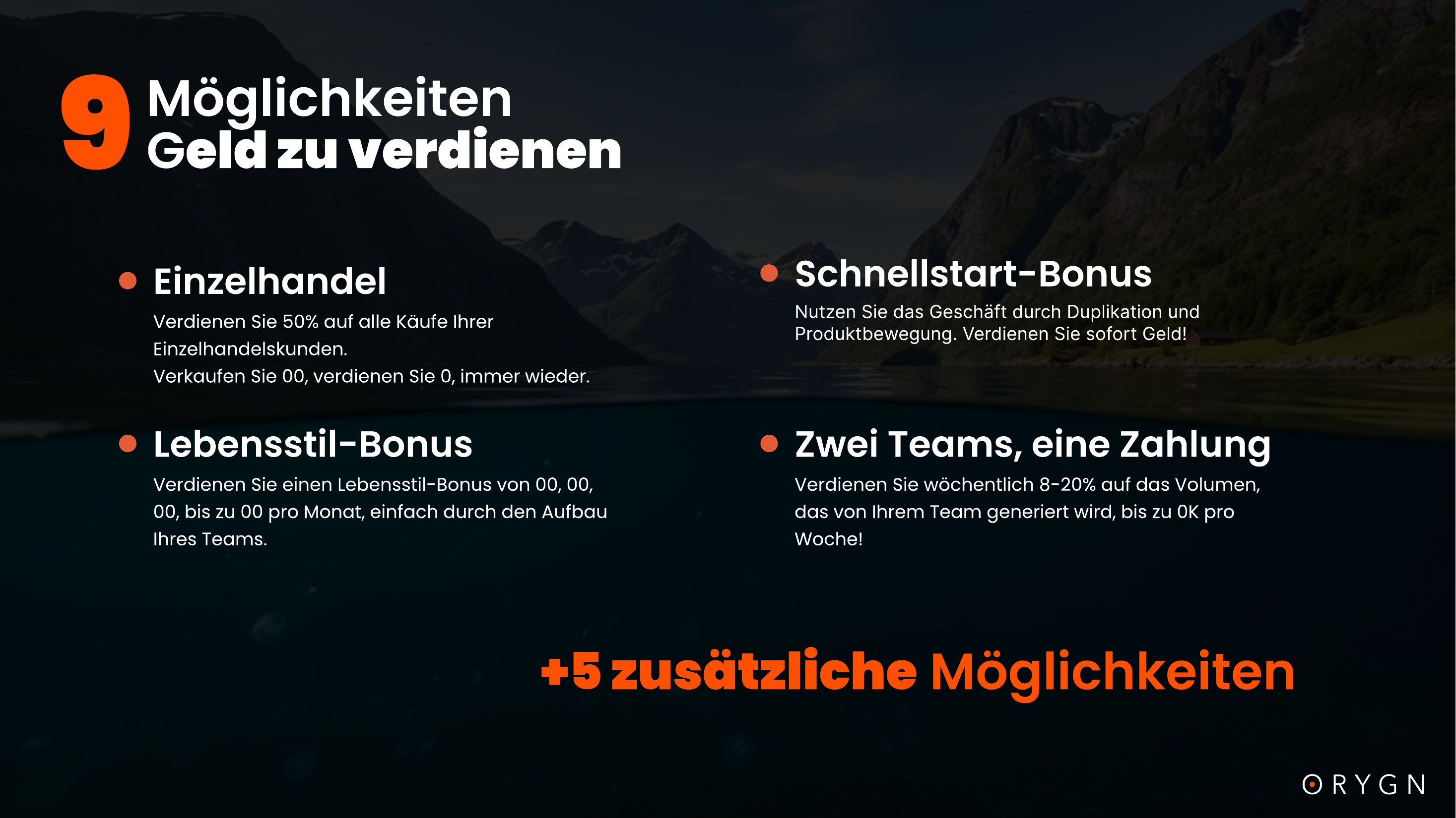 ORYGN Presentation — Danish (translated) — page 16 of 18